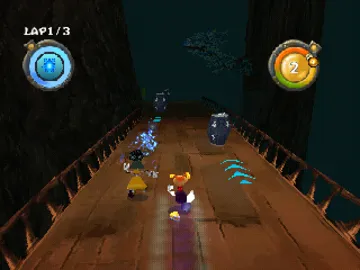 Rayman Rush (US) screen shot game playing